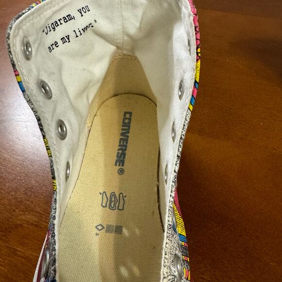 Chuck Taylor Converse All-Star Jigaram Artist Limited Edition Men's 5 Womens 7 - Picture 12 of 12